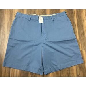 NEW W/TAGS Men J. Crew 9" Inseam Essential chino blue cotton shorts, 40